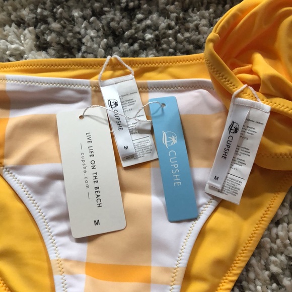 Yellow Cupshe Bikini - Picture 3 of 5